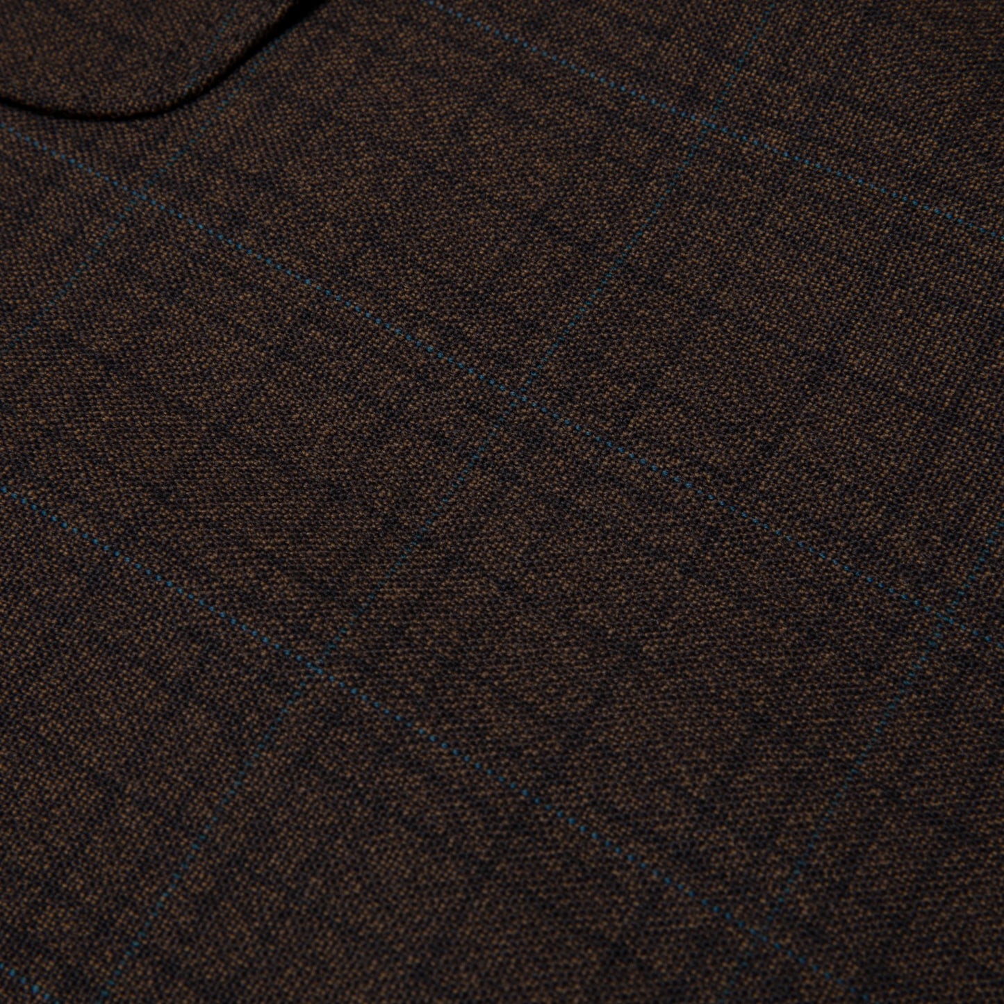 70s Barker Twill Schurwolle Windowpane Check Blazer