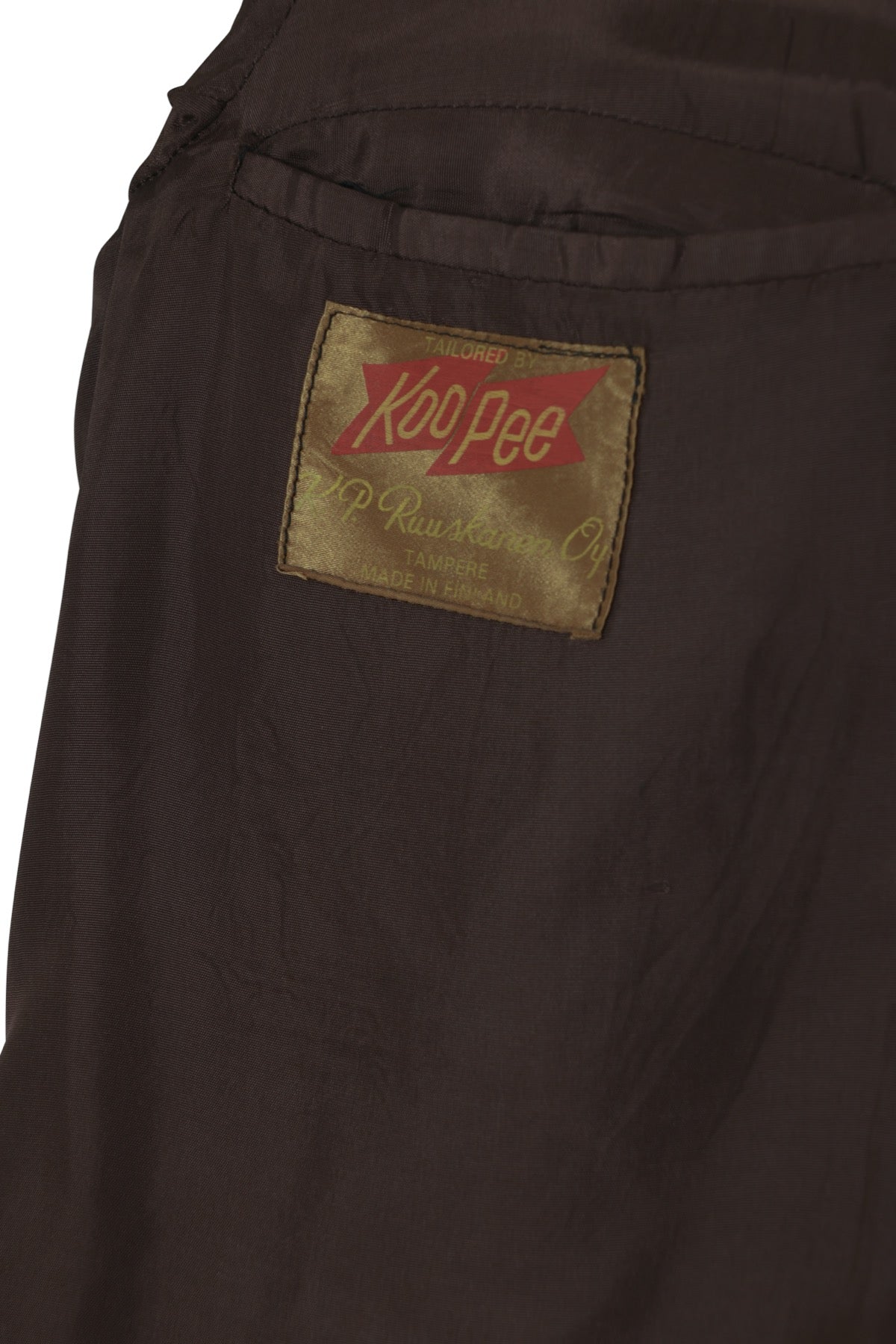 70s, Trevira Viscose Twill, Napoleon Collar, Militarized Formalwear