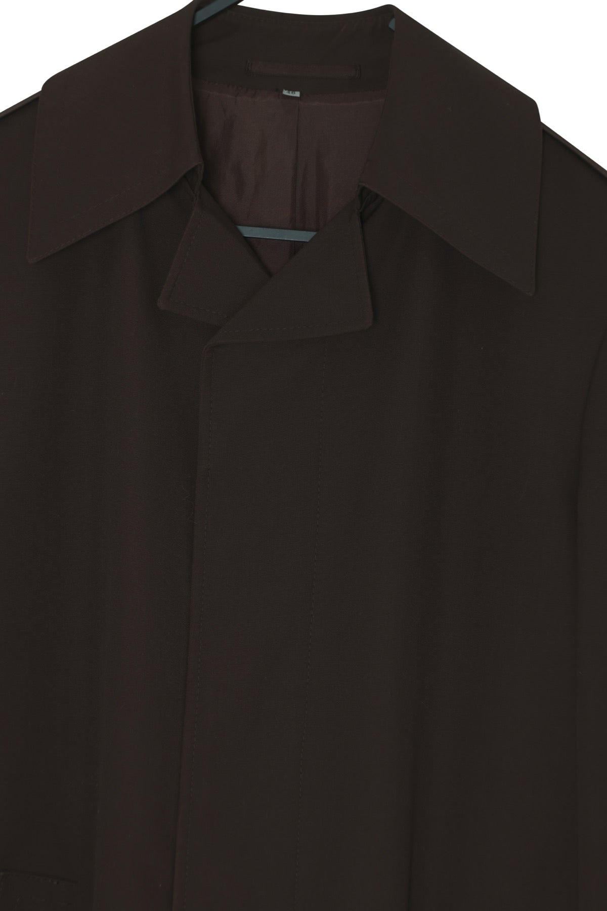 70s, Trevira Viscose Twill, Napoleon Collar, Militarized Formalwear