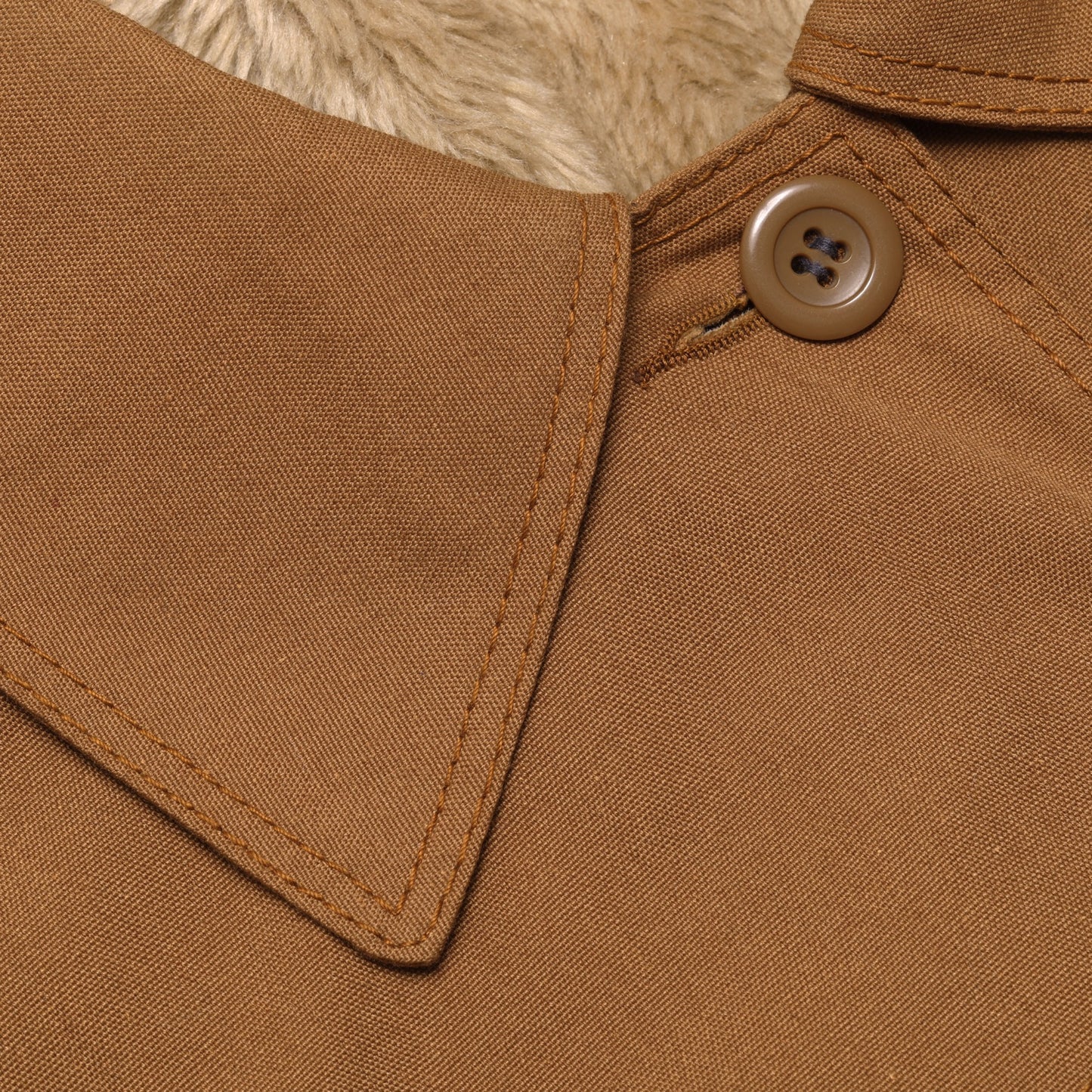 60s, Borg Terylene Blend, Shearling Lining, Commuter