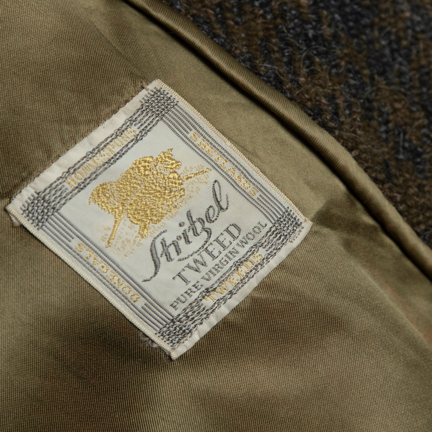 Vintage, 1950s, Donegal Tweed