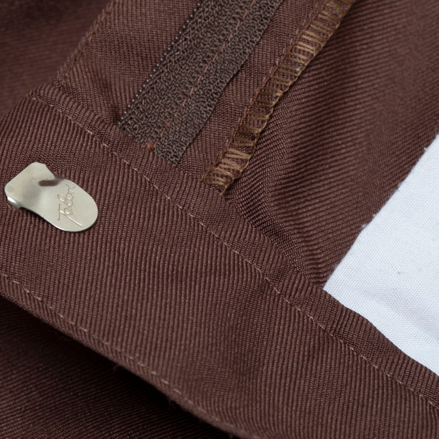 Vintage, 1970s, Wool Twill, Pleated Front