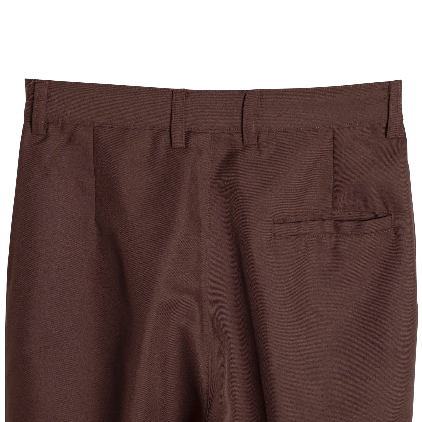 Vintage, 1970s, Wool Twill, Pleated Front