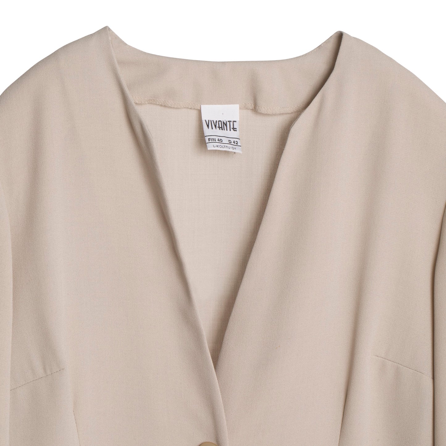 Vintage, 1980s, Crepe