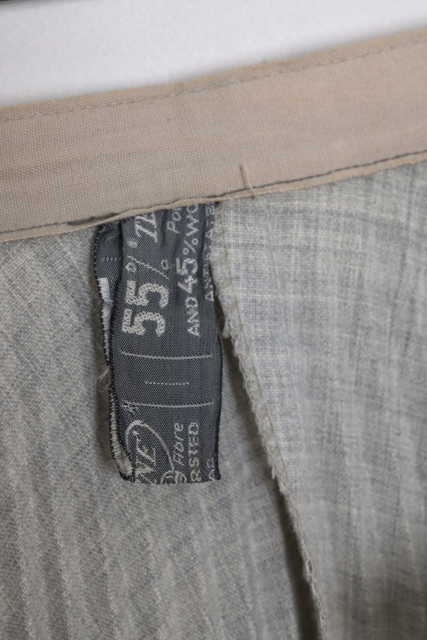 Late 1960s–early 1970s, Terylene-blend skirt, heat-set pleating