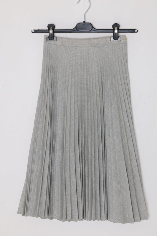 Late 1960s–early 1970s, Terylene-blend skirt, heat-set pleating