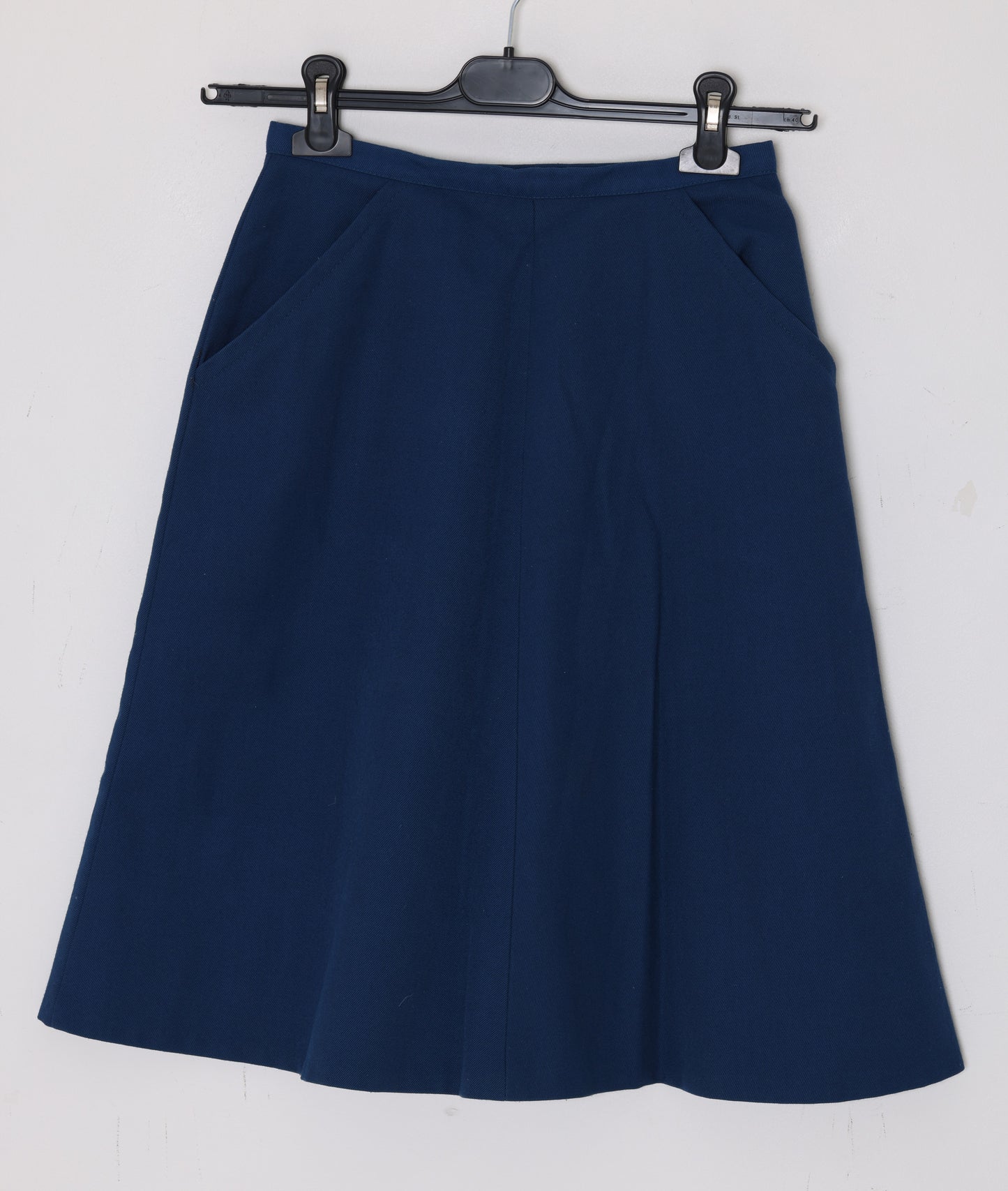Late 1960s–early 1970s, Terylene-viscose blend skirt, shaped panel cut