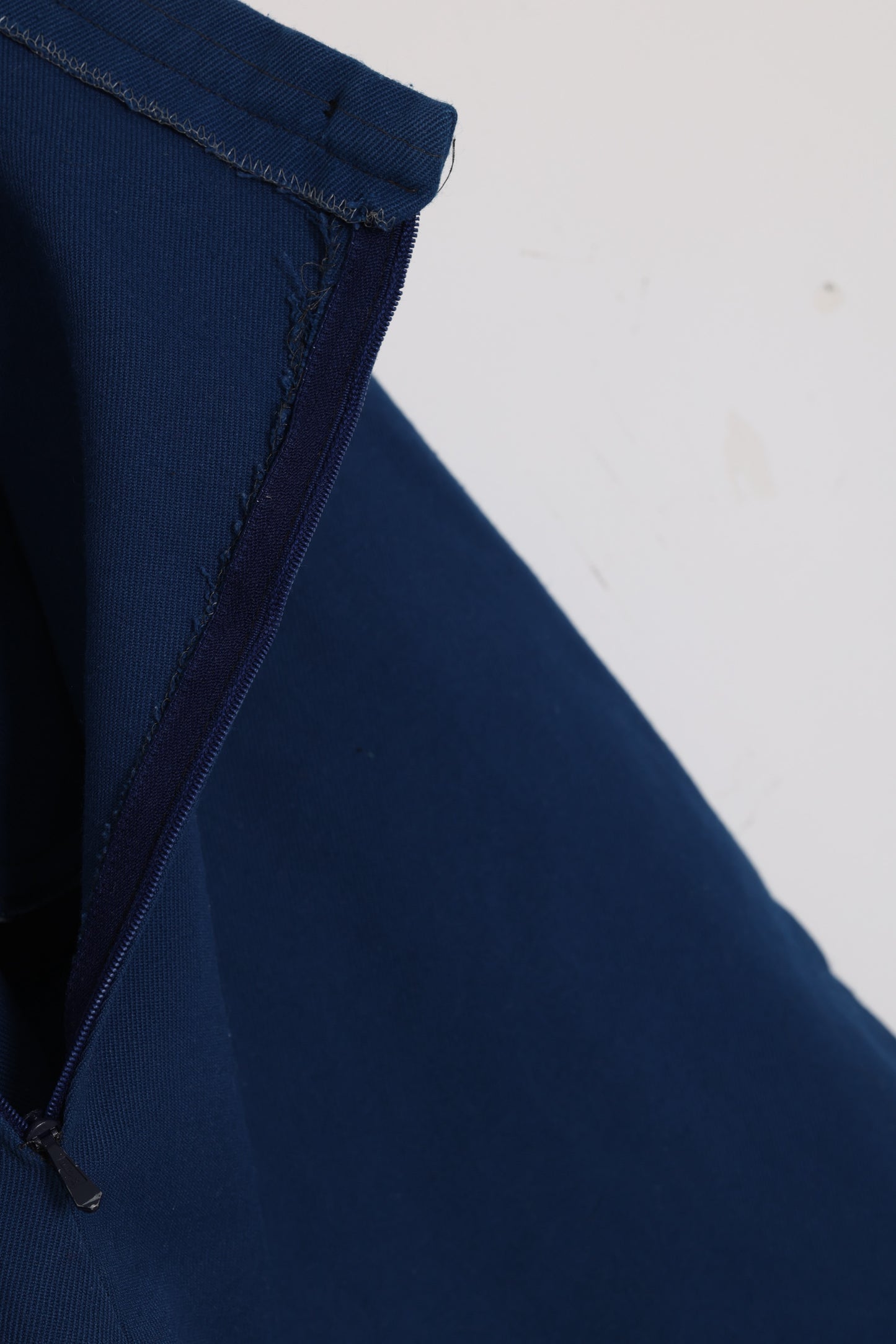 Late 1960s–early 1970s, Terylene-viscose blend skirt, shaped panel cut