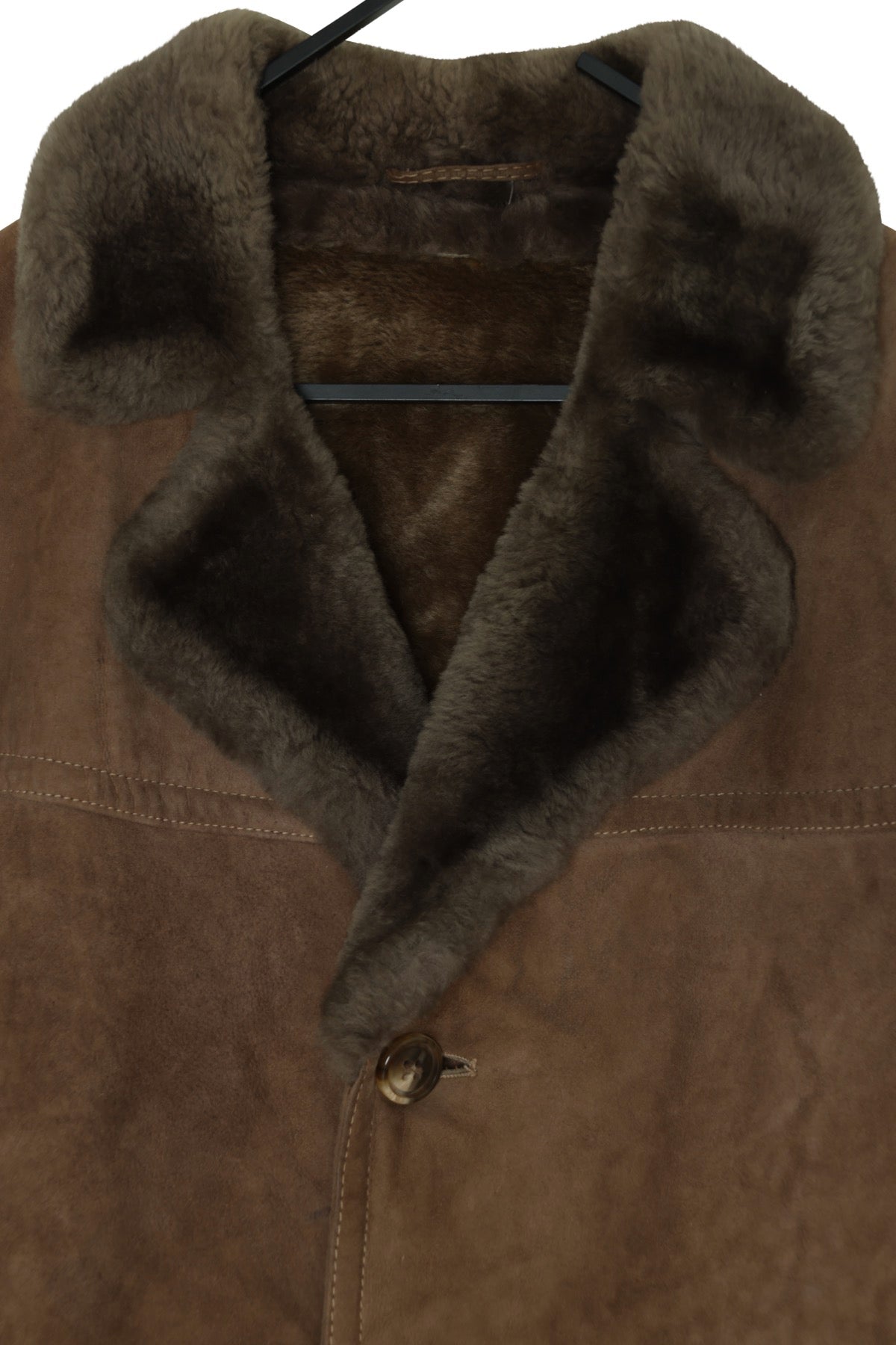 Late-1970s, Federal Republic Era Fur-In Merino Shearling Coat
