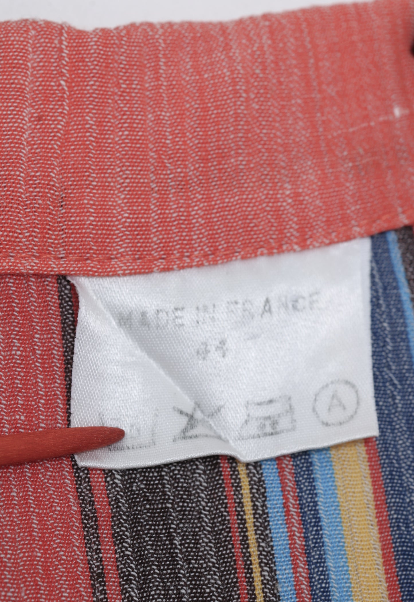 Late-1970s, French Camp Shirt, Bias Patch Pockets, Contrast Collar Assembly