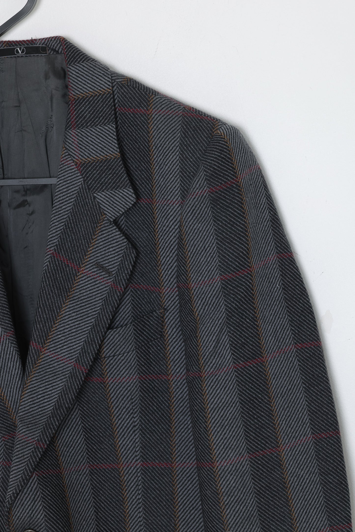 Late 1980s, Windowpane Twill-Herringbone, Valentino Nordic Distribution