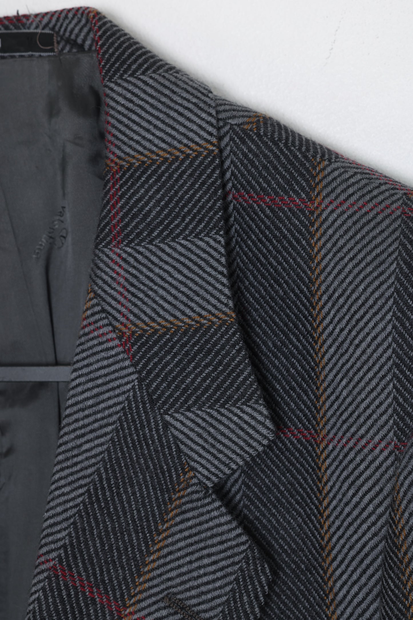 Late 1980s, Windowpane Twill-Herringbone, Valentino Nordic Distribution