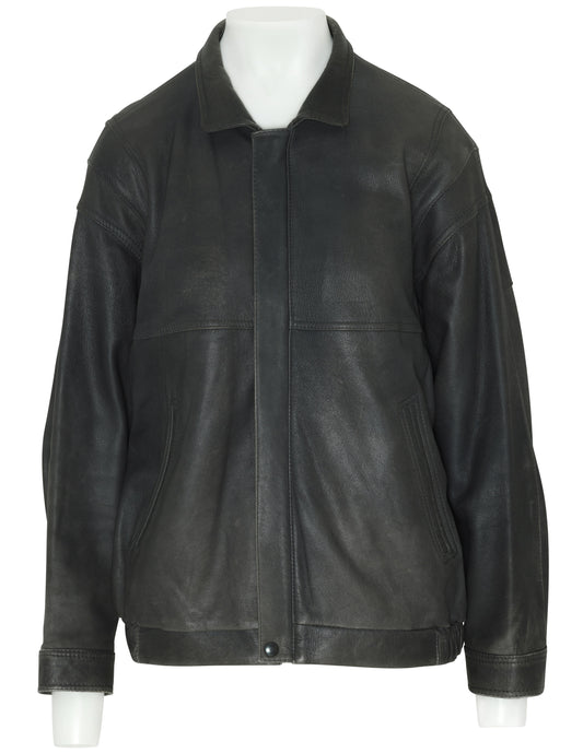 Late-1990s, Finnish Elk Nappa Leather Blouson