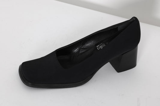 Late-1990s, Court Shoe in Matte Technical Cloth, Cagliari, Sardinia