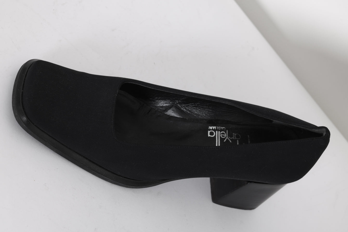 Late-1990s, Court Shoe in Matte Technical Cloth, Cagliari, Sardinia