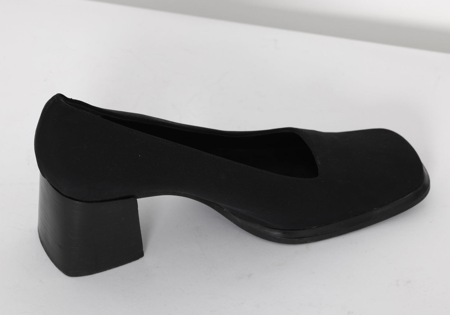 Late-1990s, Court Shoe in Matte Technical Cloth, Cagliari, Sardinia