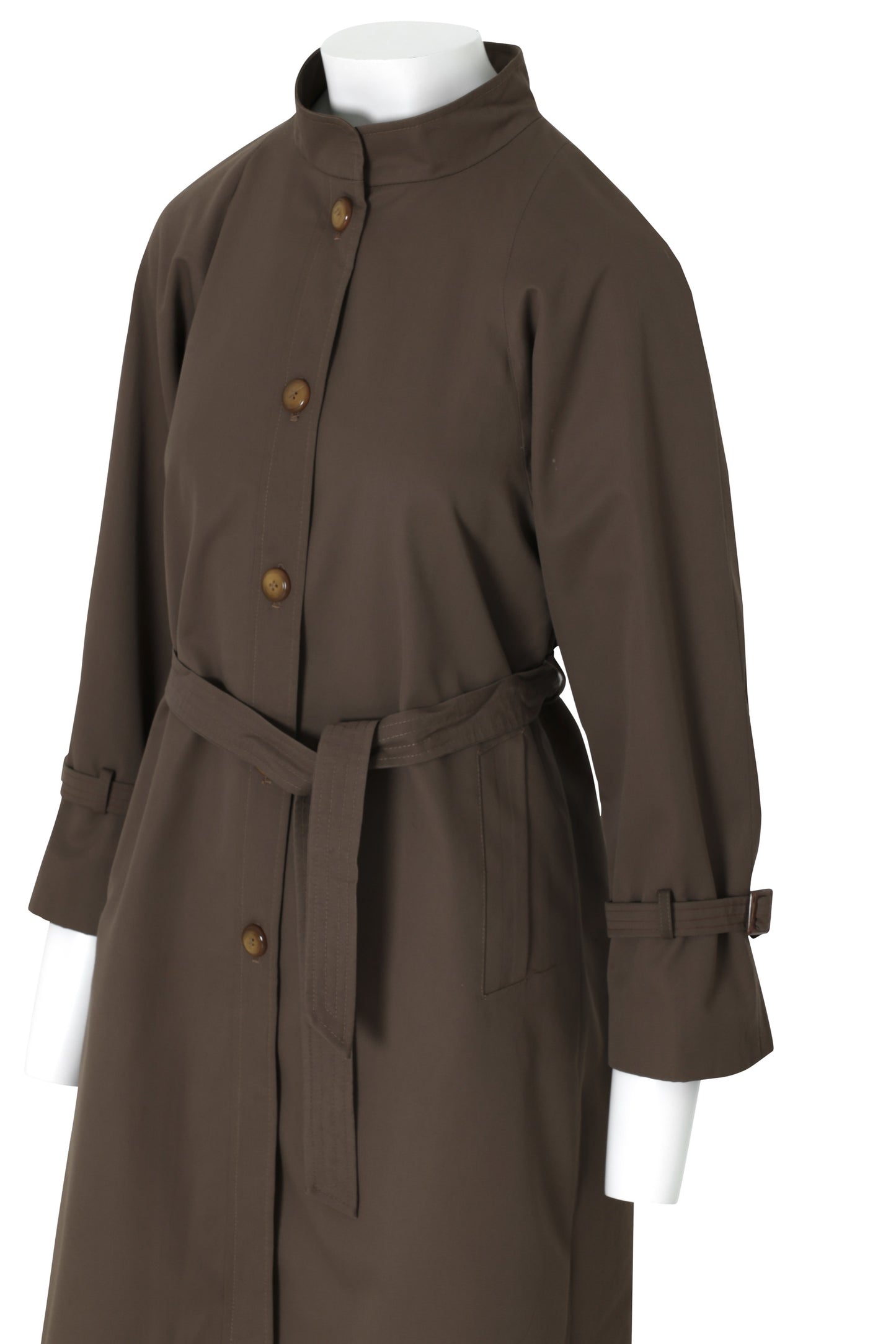 1978-1988, Late Franco-Era, Matte Weatherproof Twill Duster, Zaragoza