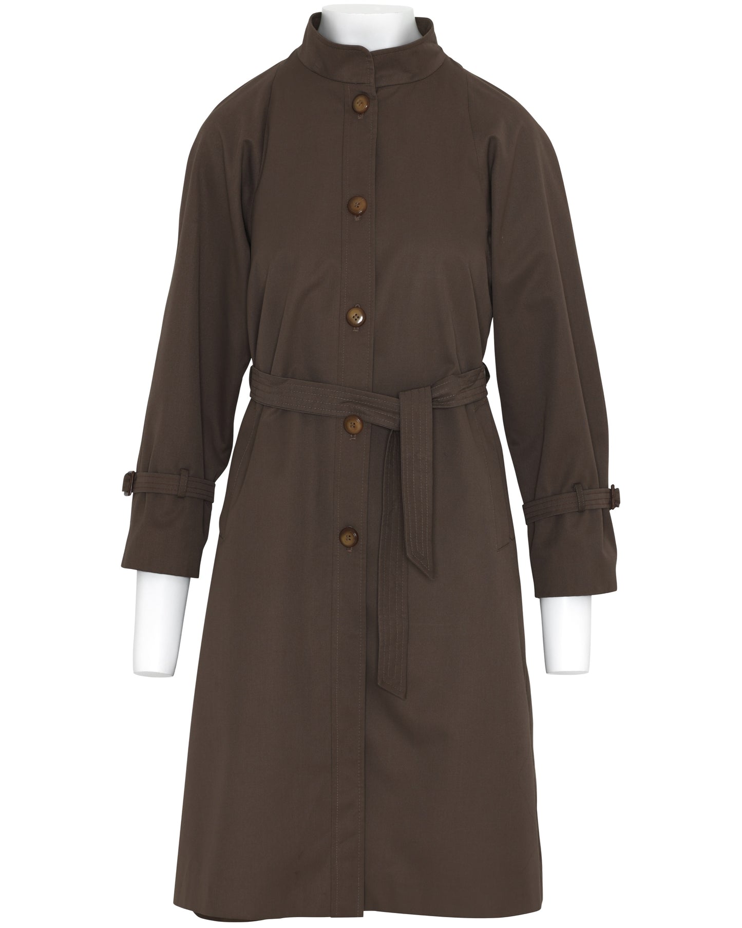 1978-1988, Late Franco-Era, Matte Weatherproof Twill Duster, Zaragoza