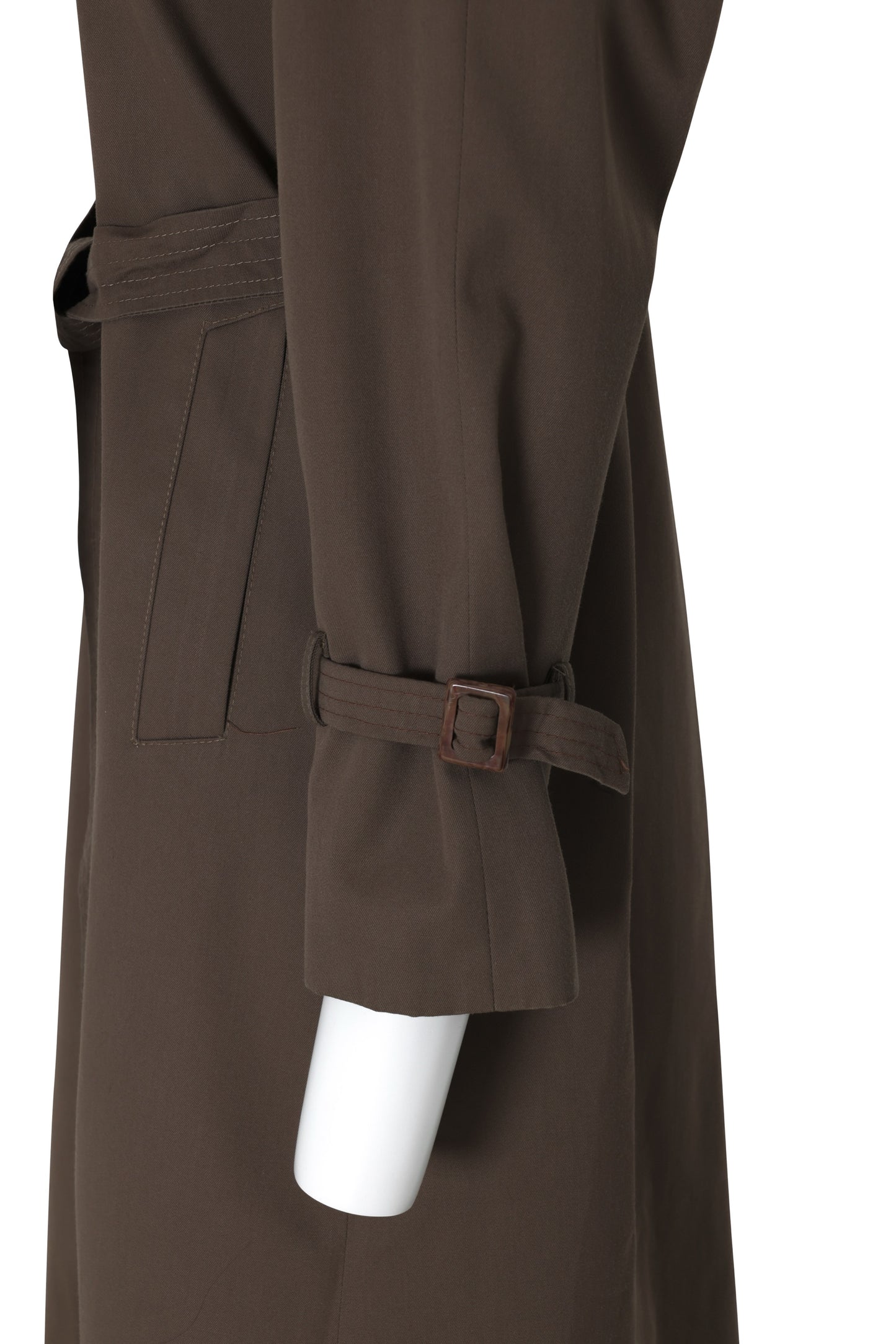 1978-1988, Late Franco-Era, Matte Weatherproof Twill Duster, Zaragoza