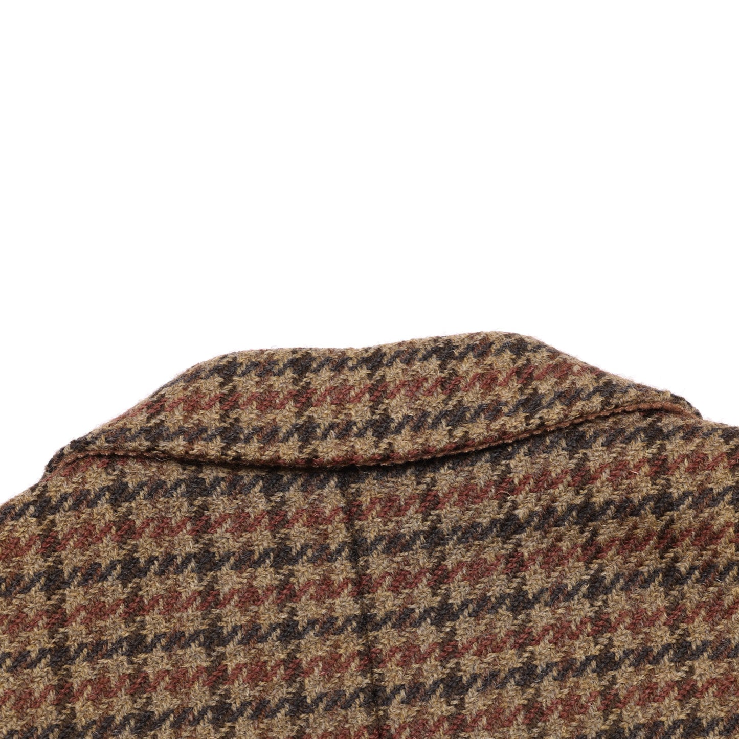 Vintage, 1980s, Woolmark, Rough-Spun Houndstooth Tweed