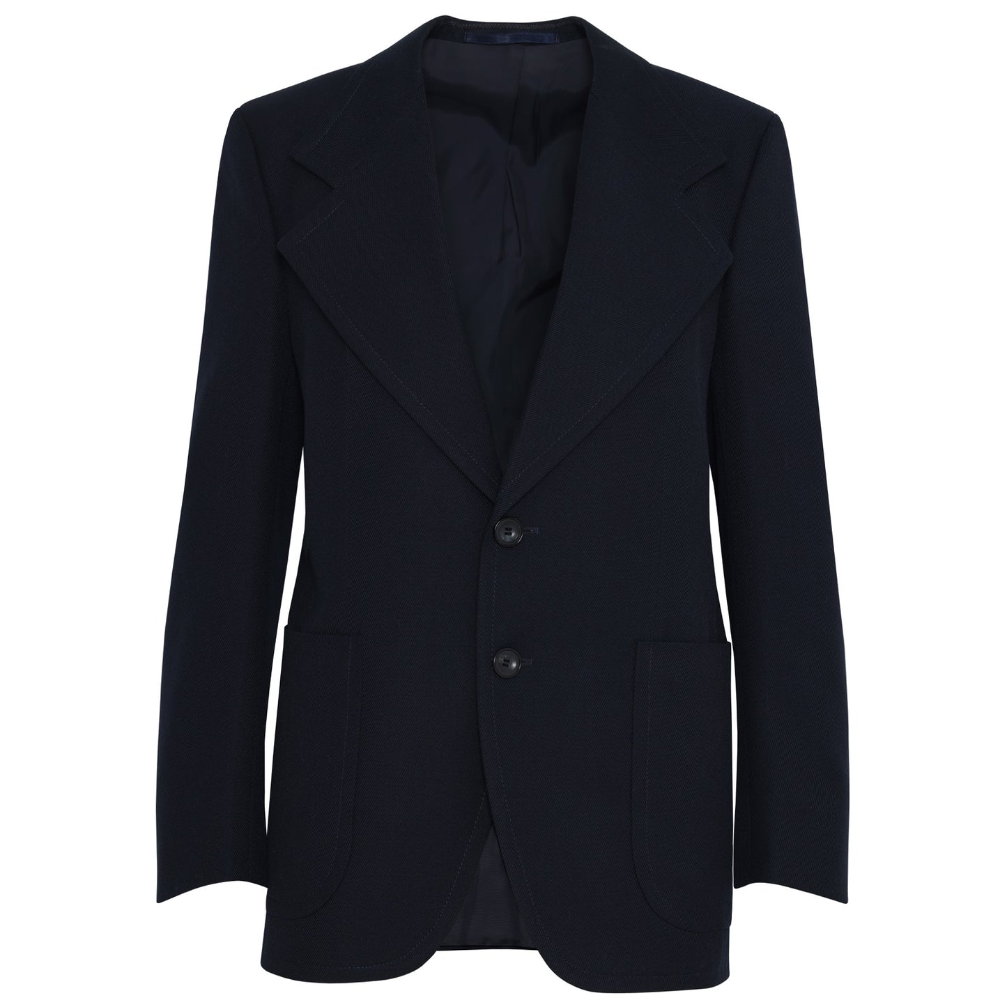 Vintage, 1970s, Wide Lapels, Trevira