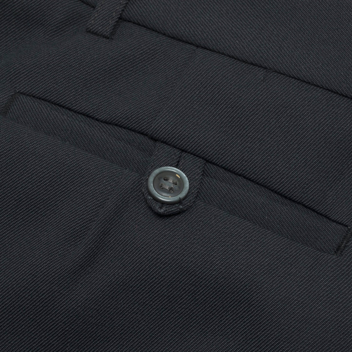 70s, High-Twist Wool, Wide-Leg Cut, Press-Creased