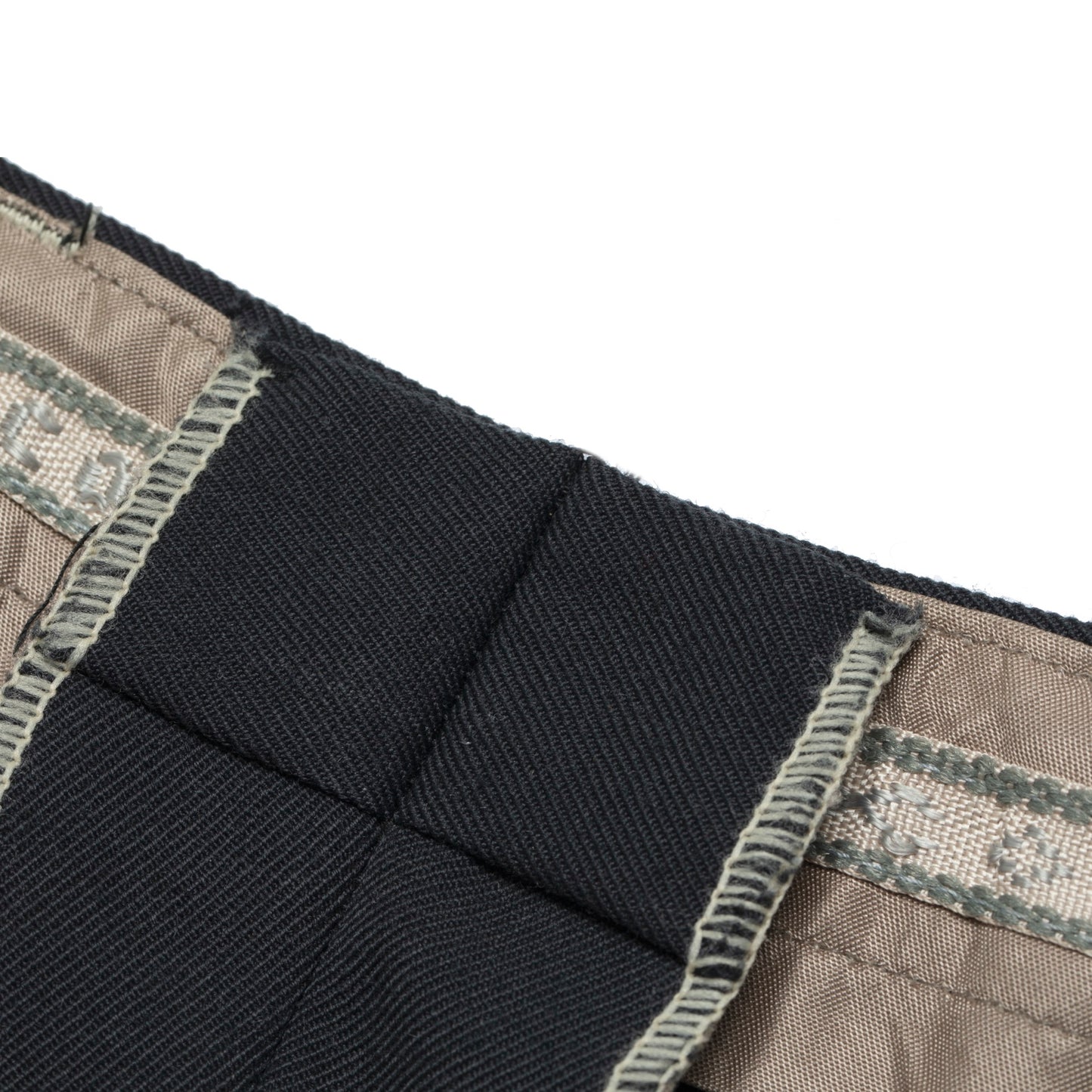 70s, High-Twist Wool, Wide-Leg Cut, Press-Creased