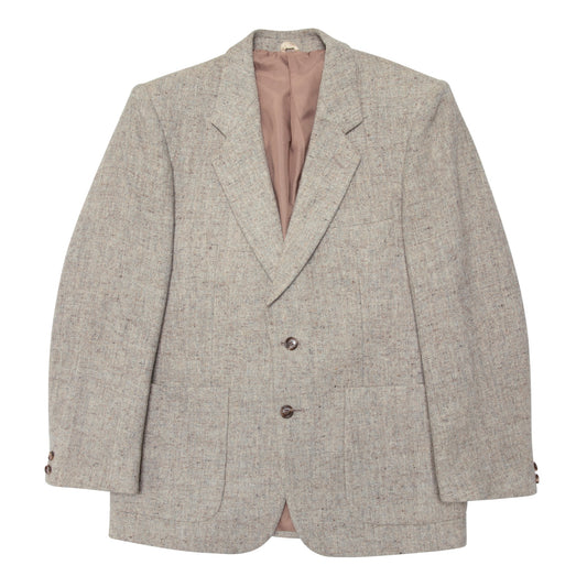 Lambswool Basket Weave, Soft Tailoring, Relaxed Silhouette