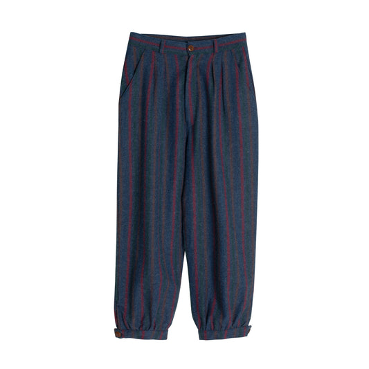 80s, Multitone Chevrons, Barrel Silhouette, 1940s Utilitywear