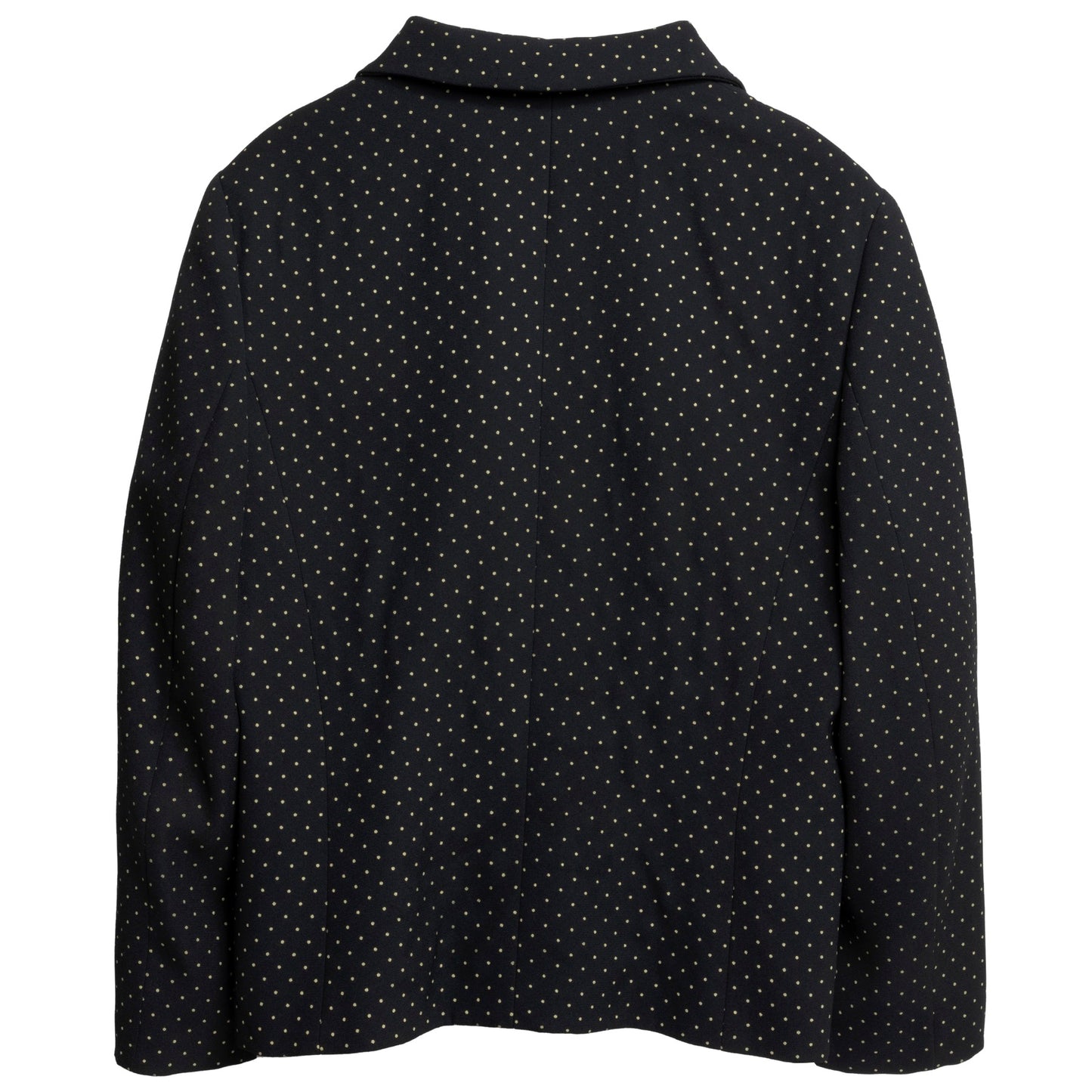 Dotted Swiss Crêpe Weave Cloverleaf Blazer