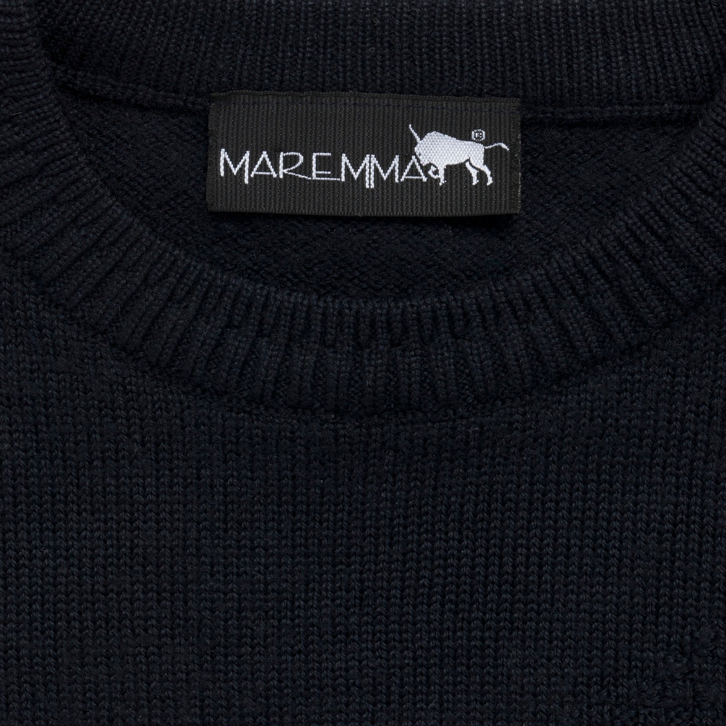 Wool Cable Basketweave Panel Knit Drop Shoulder Jumper