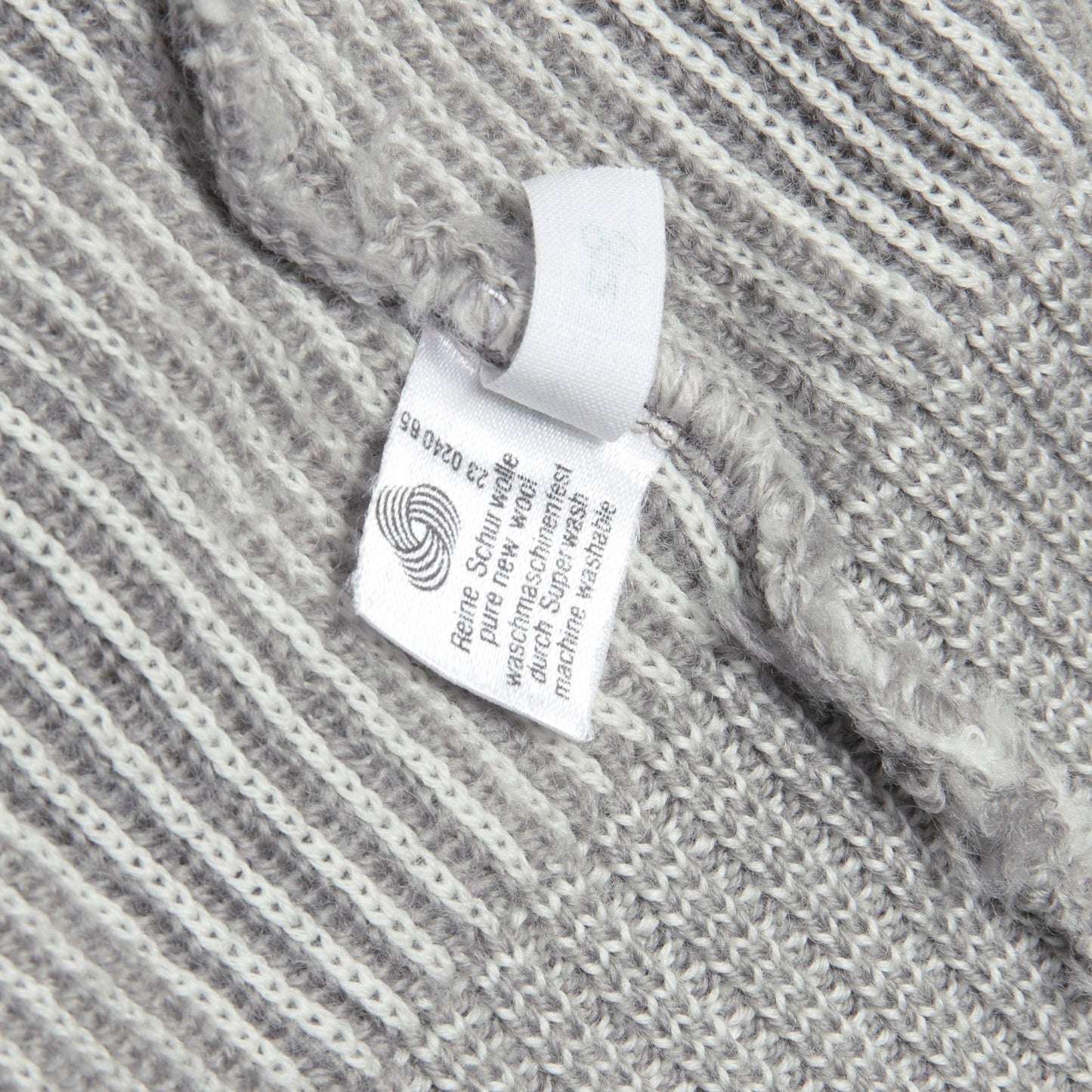 Vintage, 1970s, Woolmark, Tuck Stitch, Checkerboard