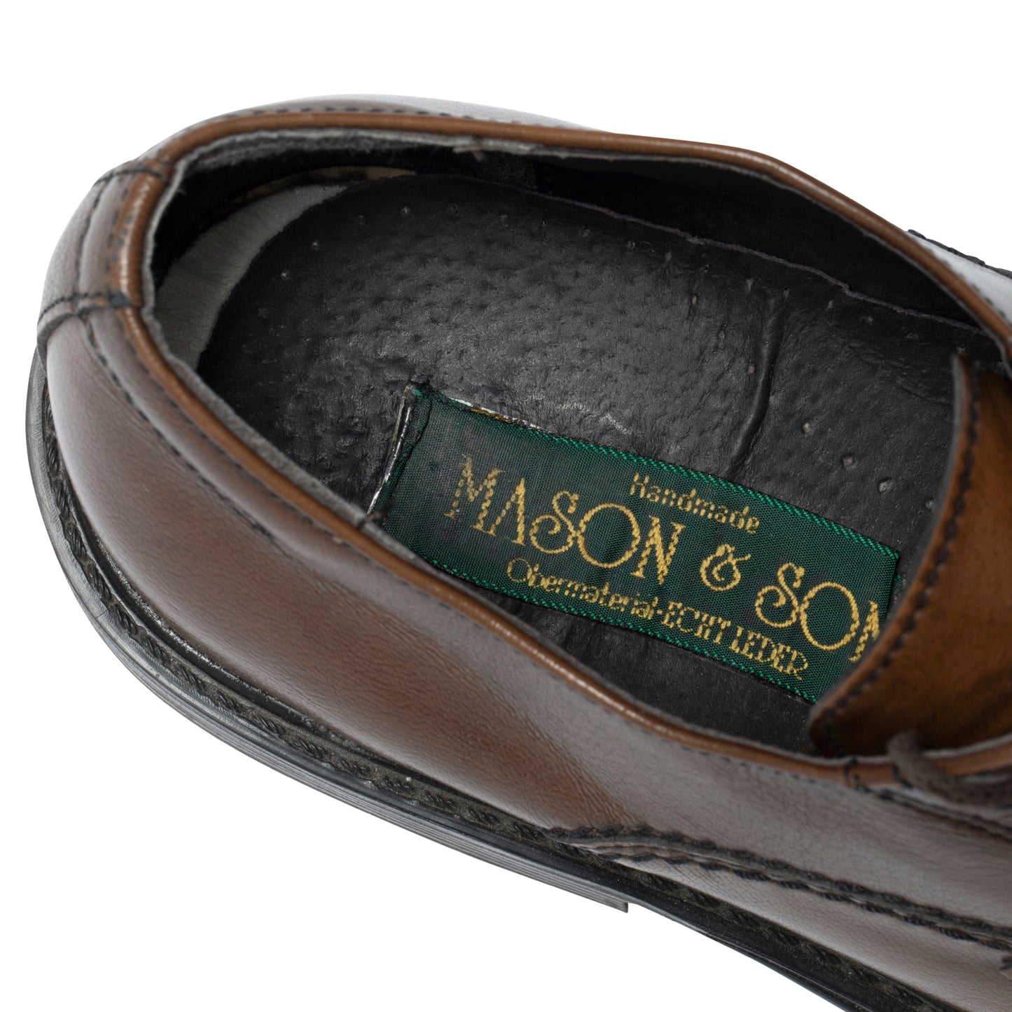 90s, Chrome-Tanned, Flat Square Toe Box, Apron Derby
