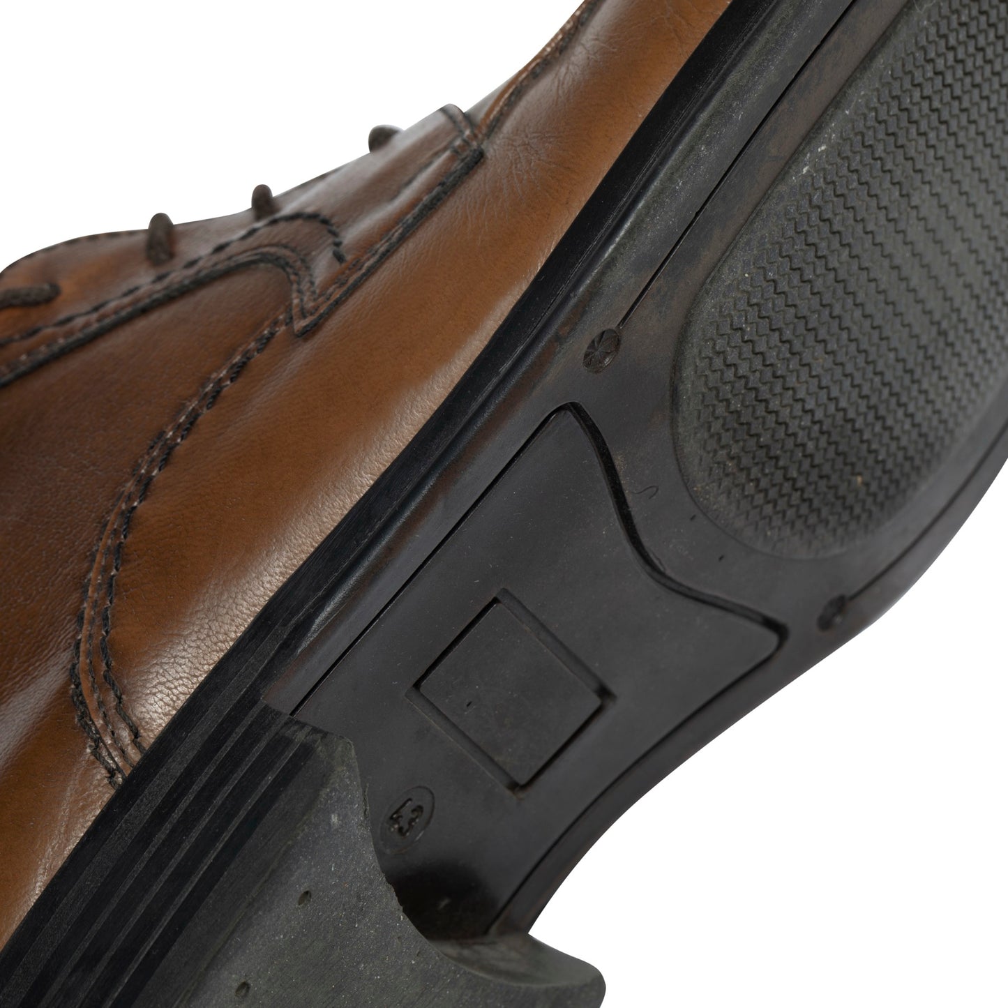 90s, Chrome-Tanned, Flat Square Toe Box, Apron Derby