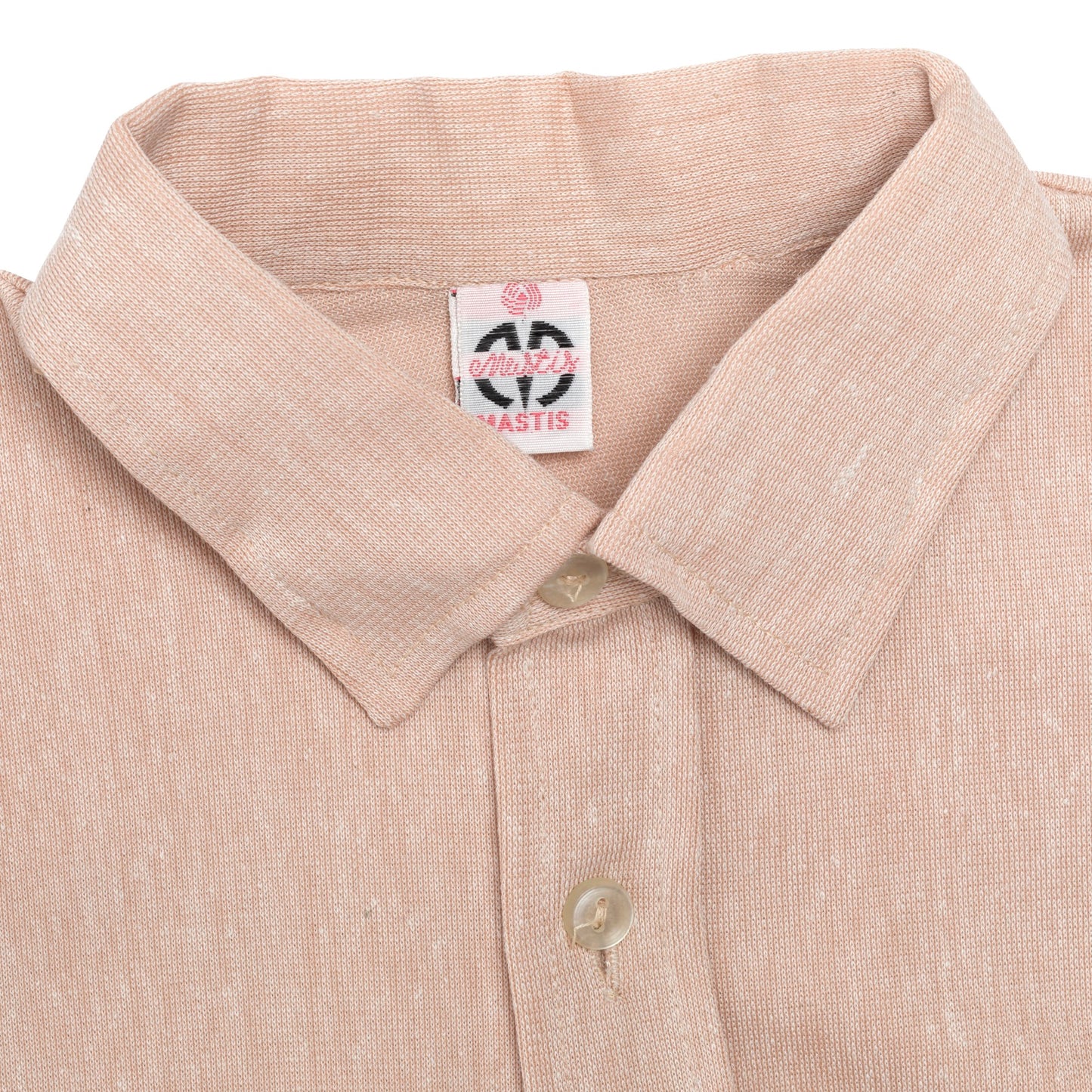 Melange Viscose Blend Jersey Knit Shirt
