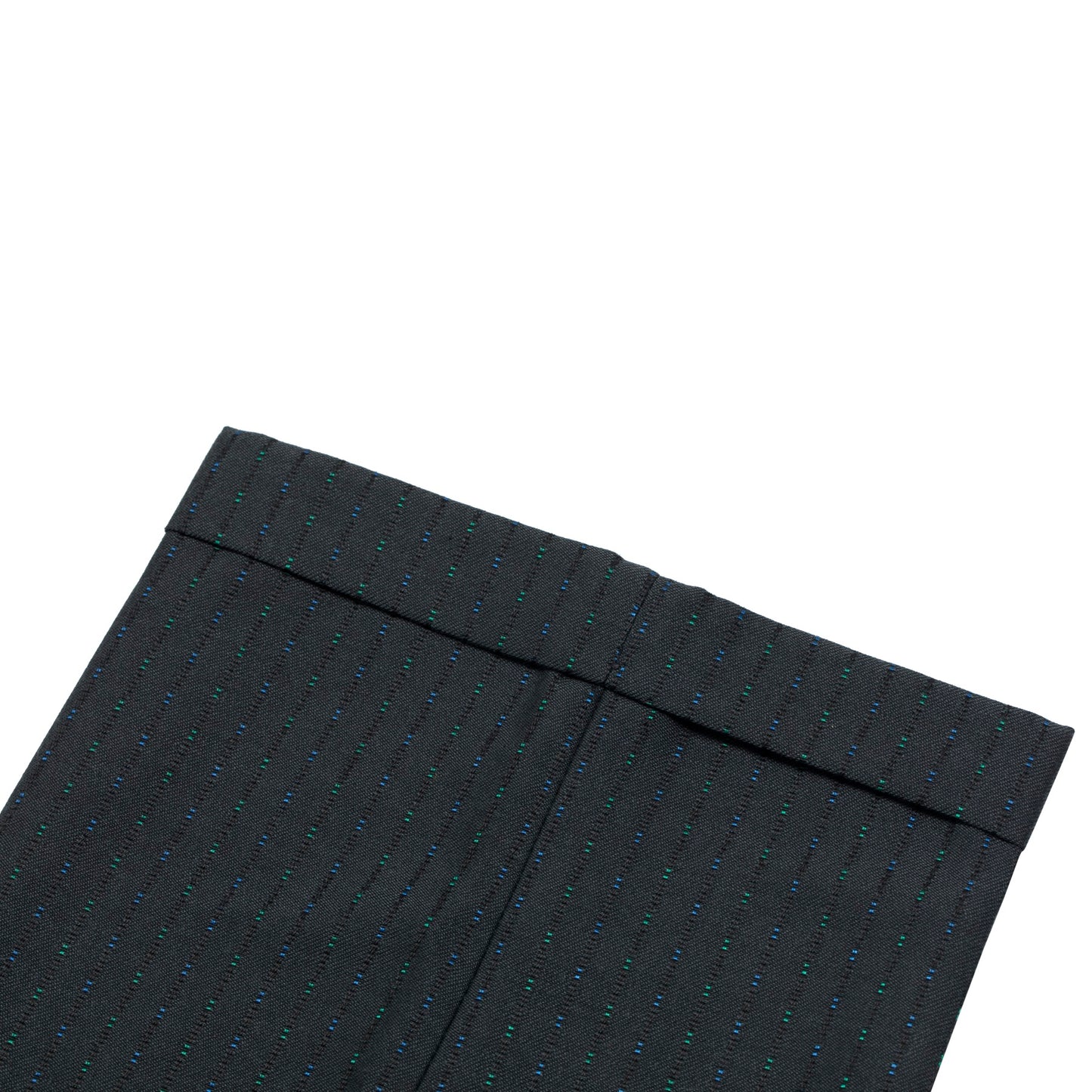 Vintage, 1990s, Dobby Weave, Pin-Dot Floats, Structured Pleats