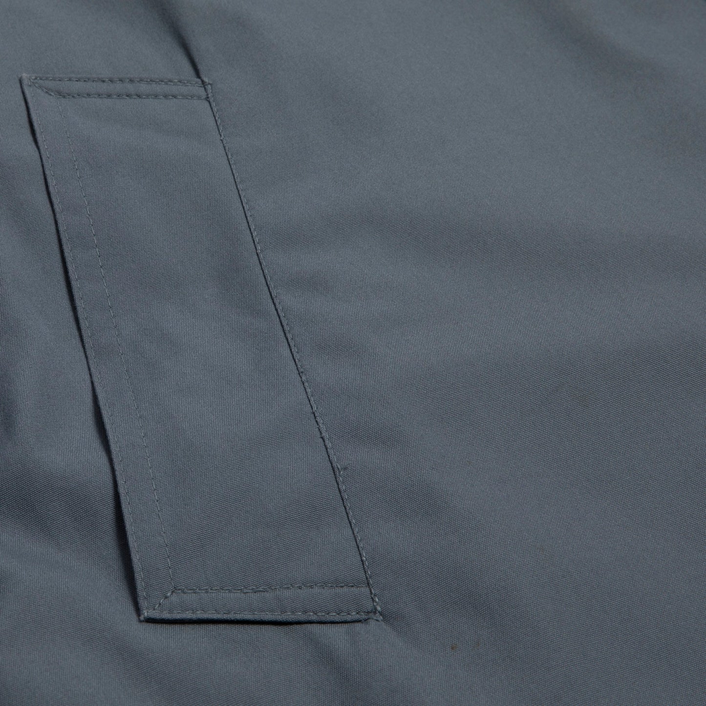 Canvas Weave Corduroy Trim Trench Coat