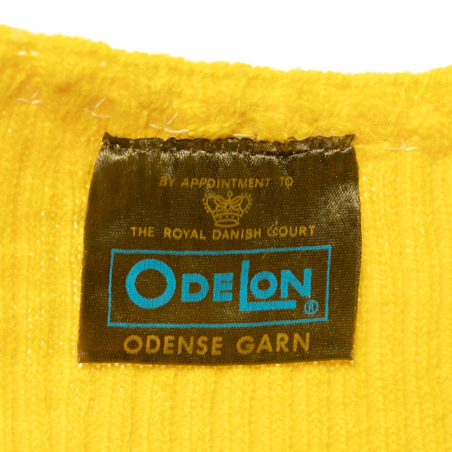 60s, Odense Garn, Sculpted Ribbing, Lace Stitch, Royal Warrant