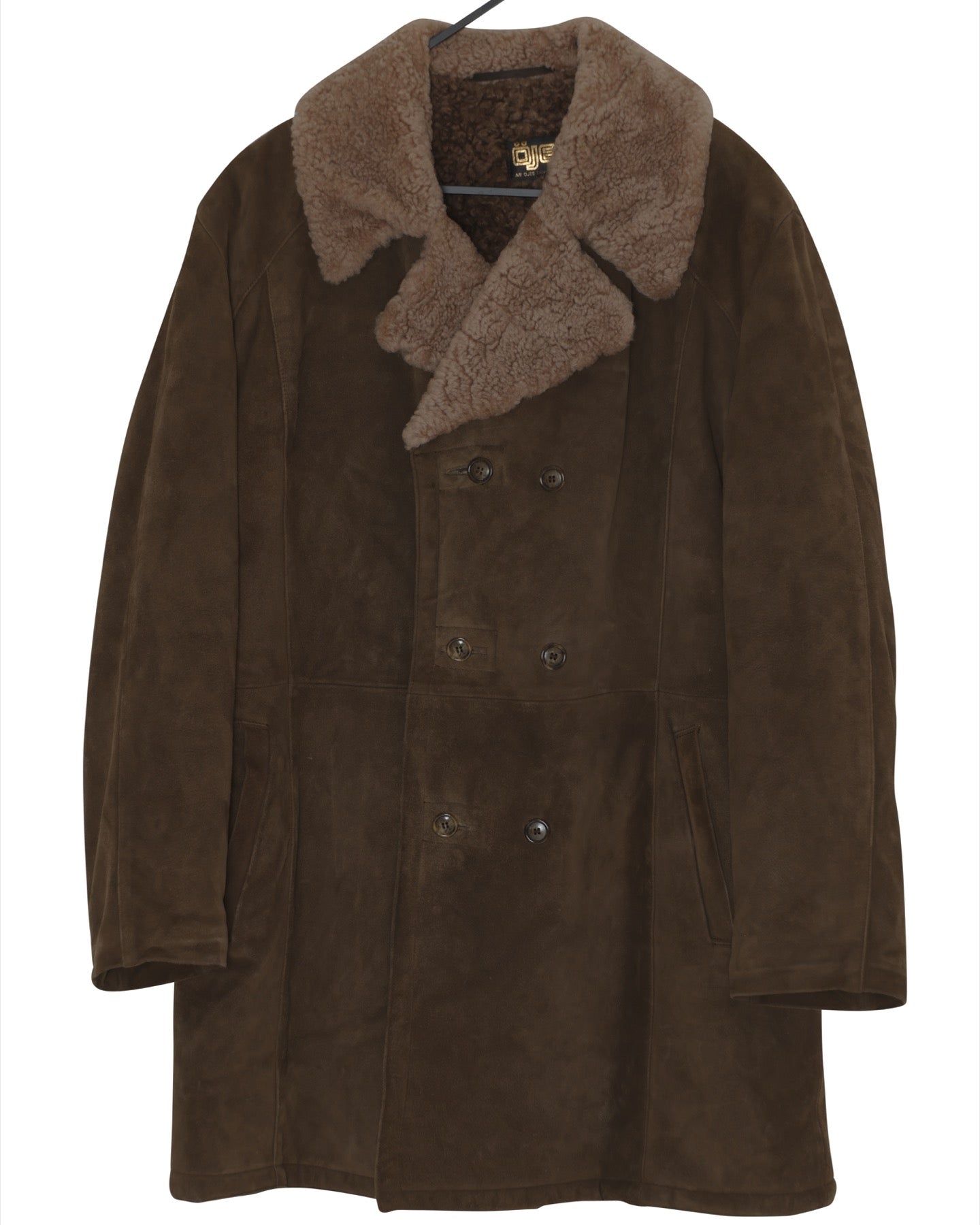 Vintage, 1970s, Goat Suede, Shearling