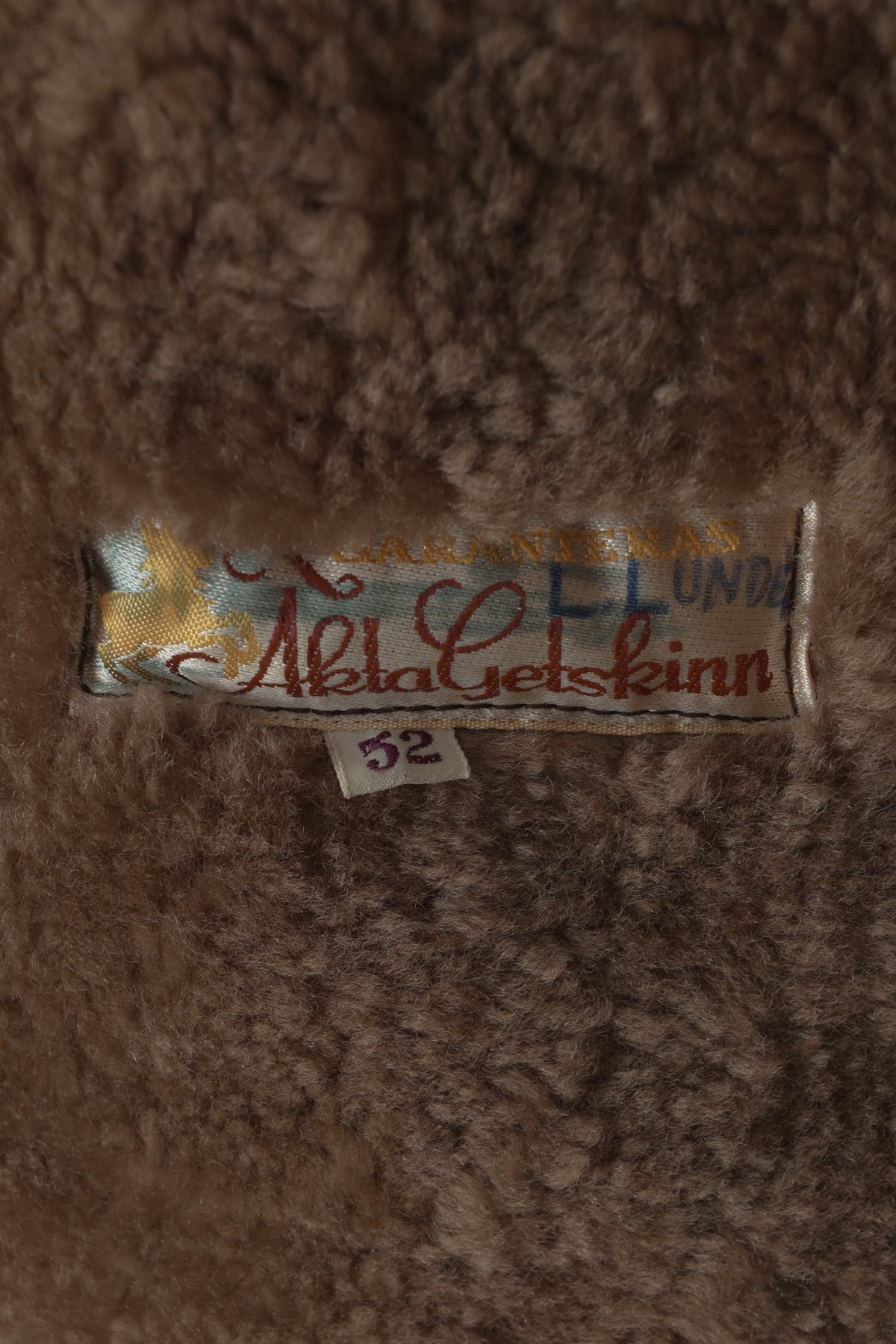 Vintage, 1970s, Goat Suede, Shearling