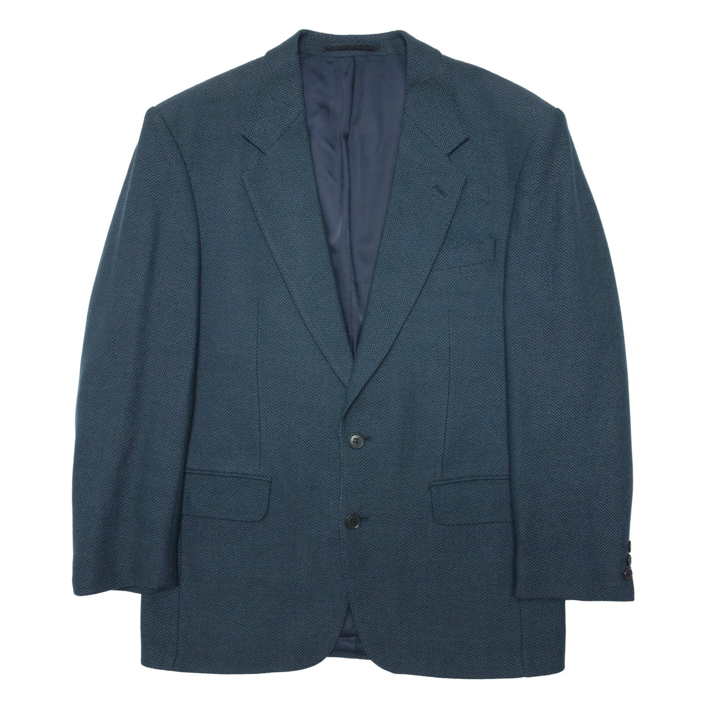80s, Lambswool, Dual-Scale Herringbone, Neo-Traditionalist