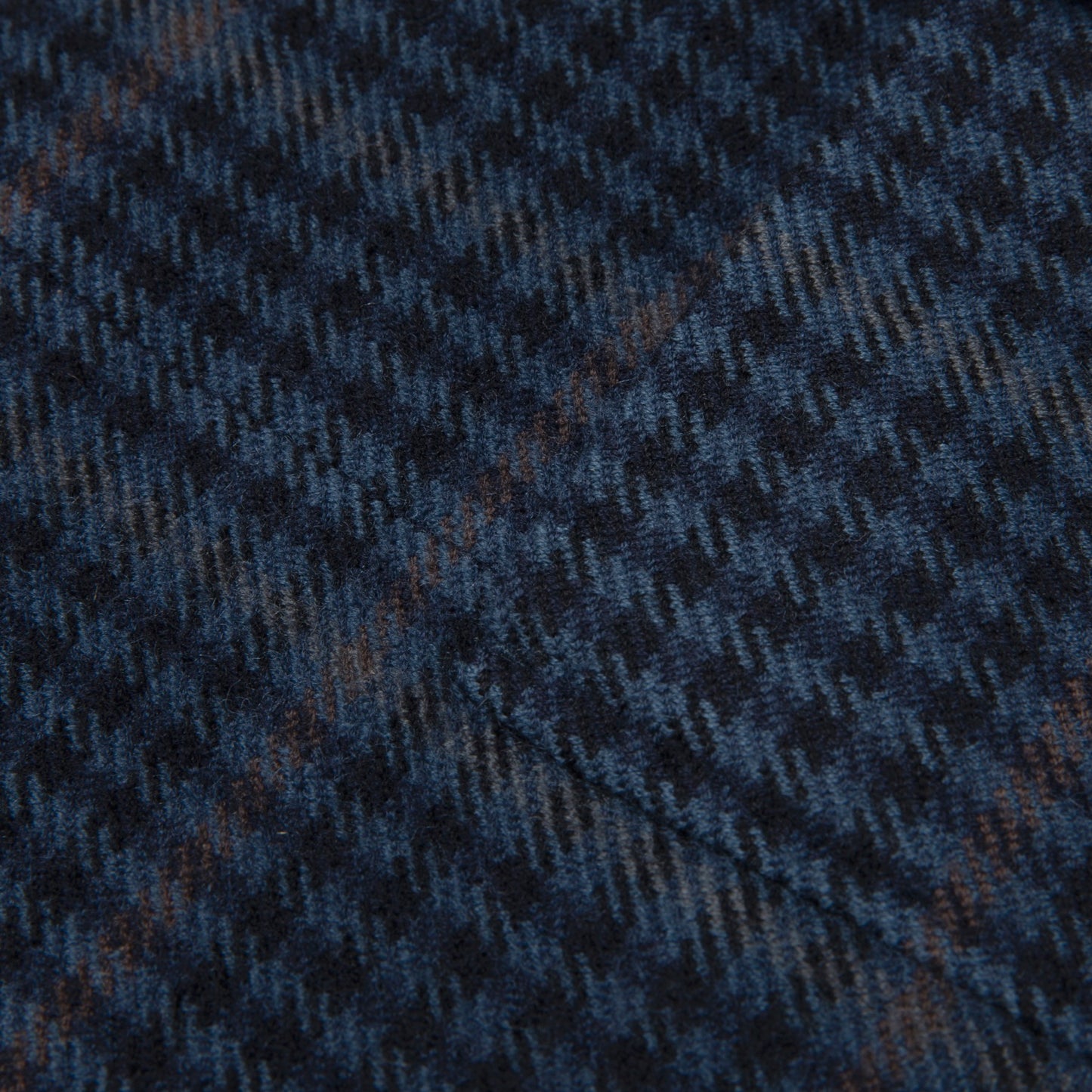 60s Houndstooth Brushed Twill Tweed Sports Jacket