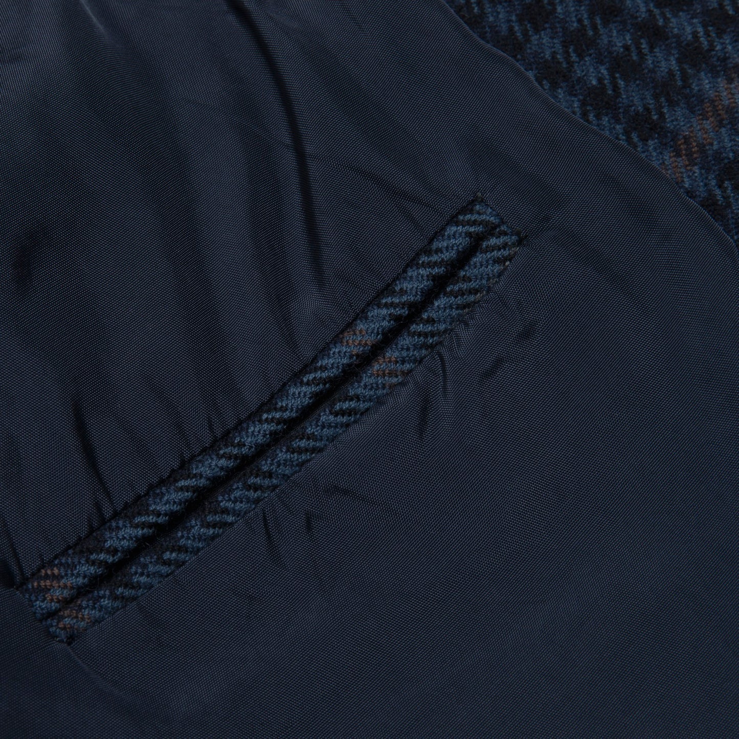 60s Houndstooth Brushed Twill Tweed Sports Jacket