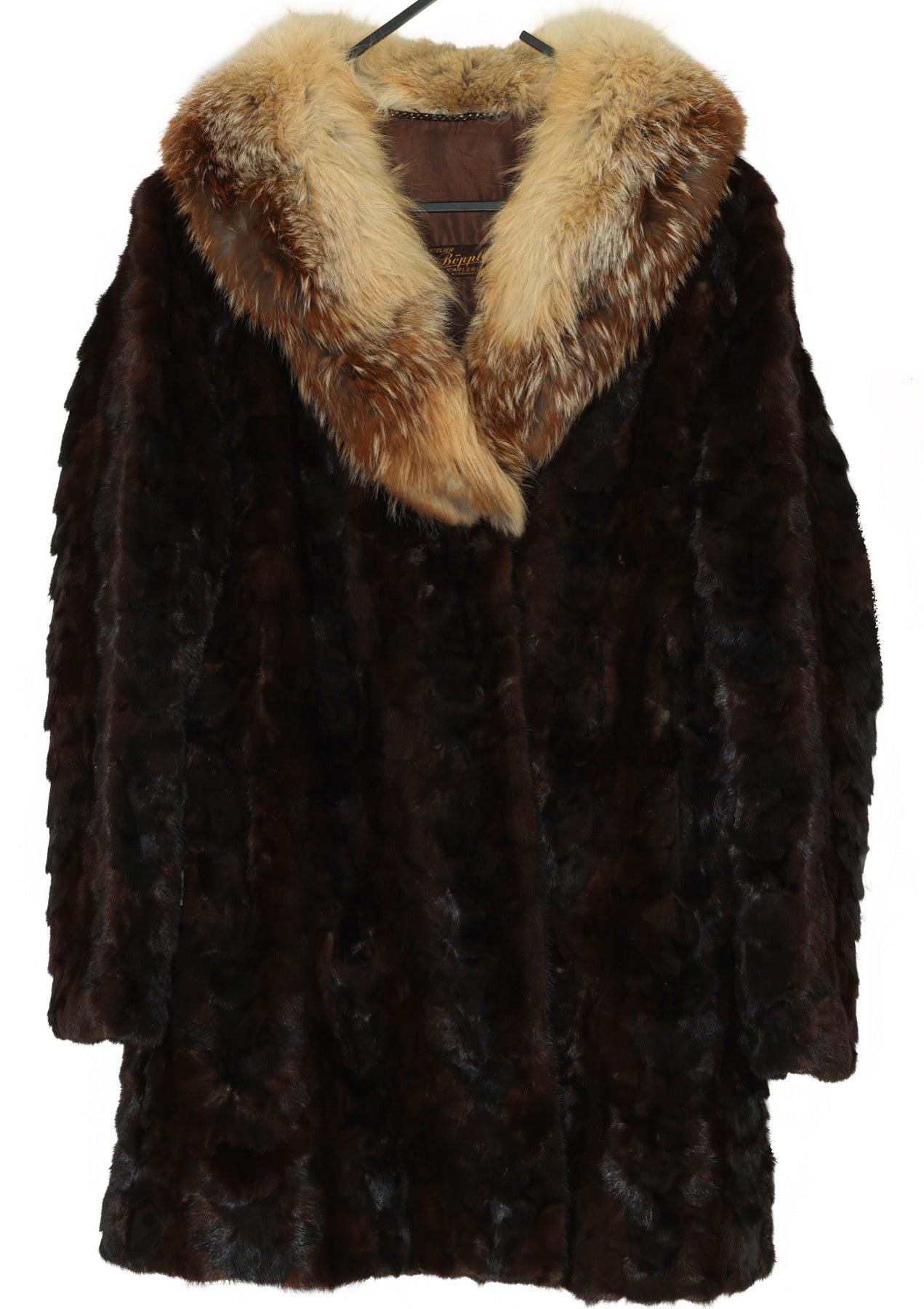 Vintage, 1960s, Sheared Mink, Fox Fur