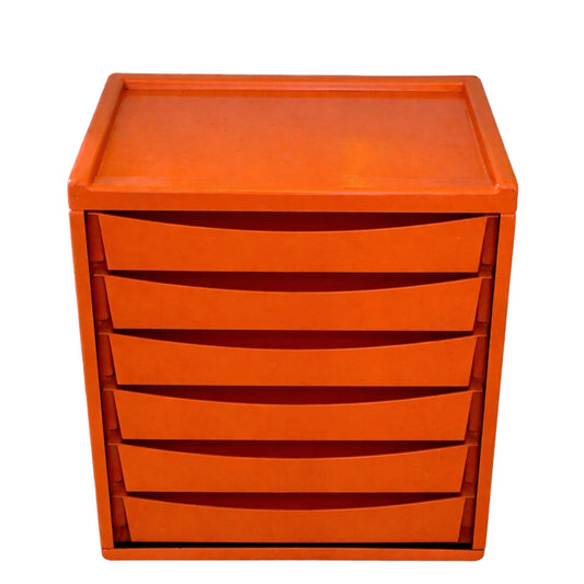 Drawer Cabinet, Injection-Molded Polymer, Late-1960s
