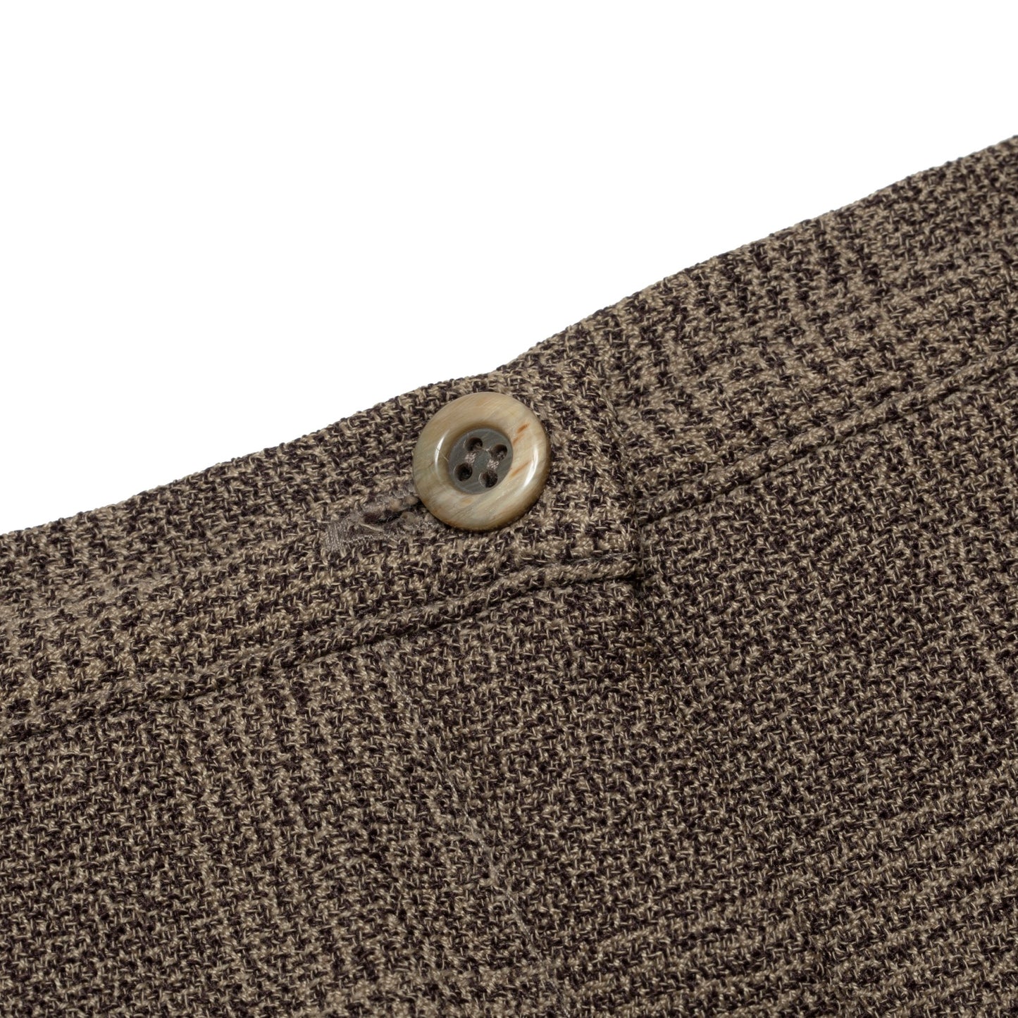 80s, Glen Plaid, Crepe Weave, Post-1970s White-Collar