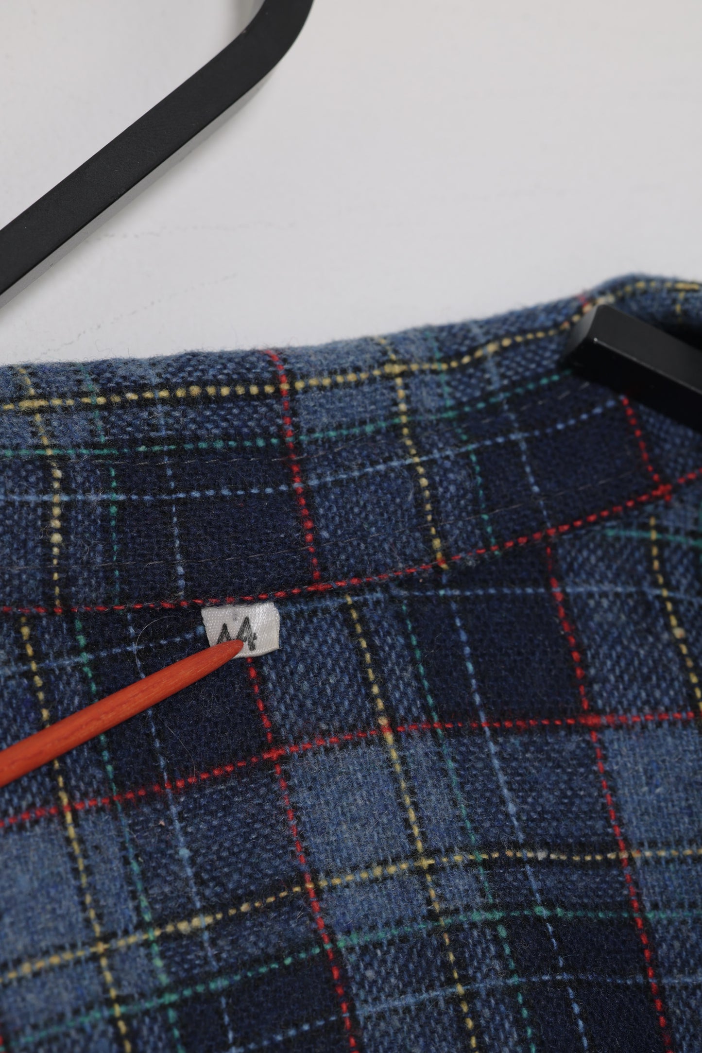 Post-1970 Yarn-Dyed Plaid Flannel Shirt, Workwear Leisure