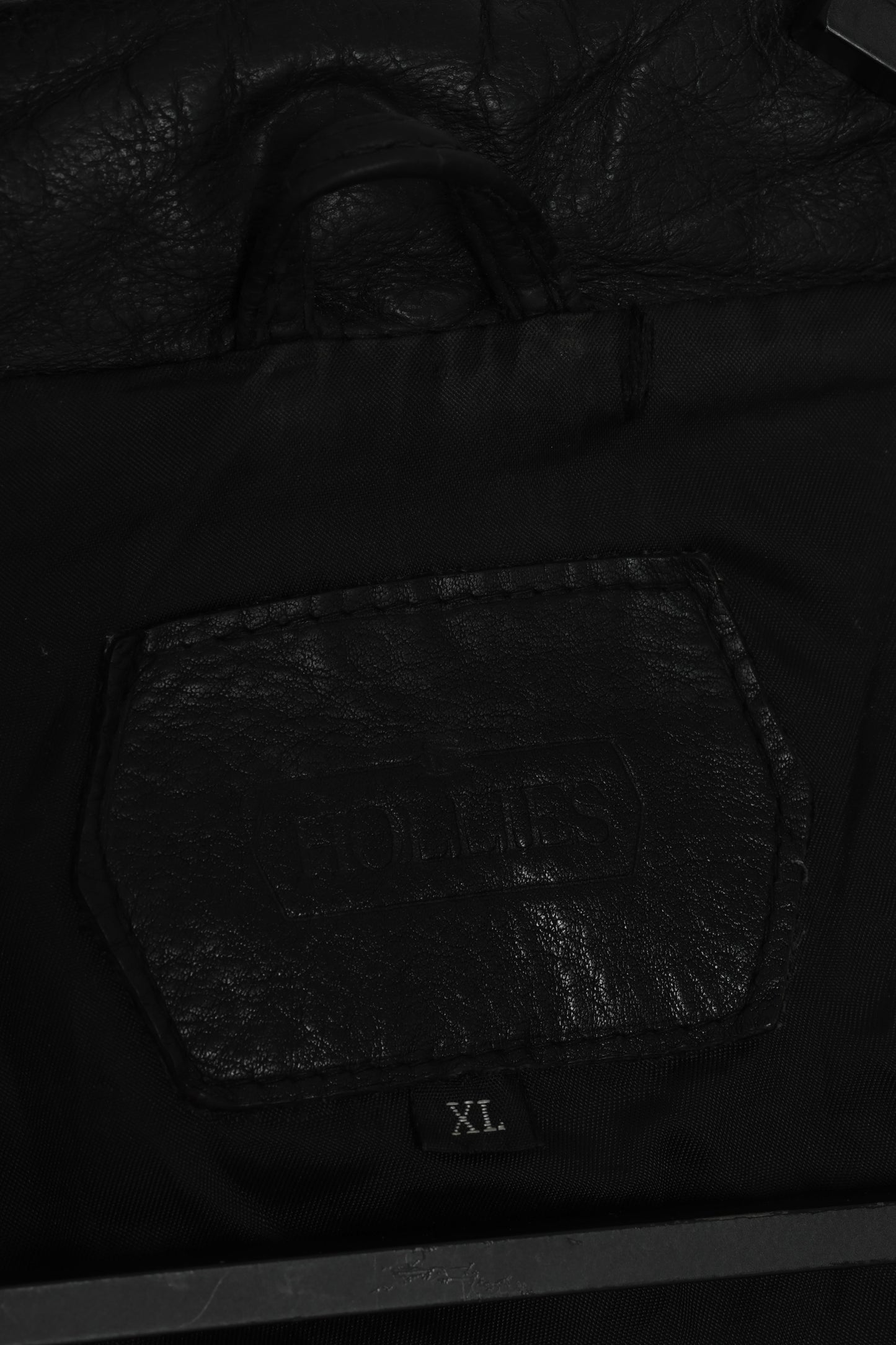 Post-1990 Leather Blouson Jacket, Concealed Zip, Welted Vertical Entry Pockets, Swedish