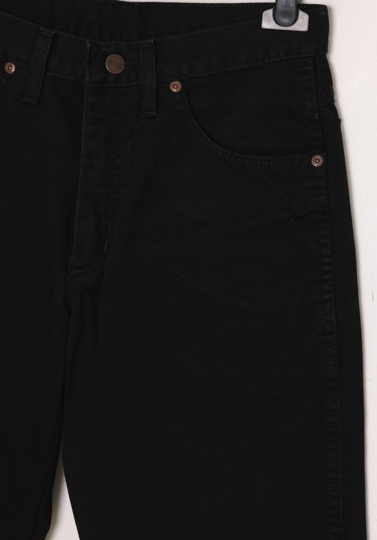 Post-1995, Overdyed Bull Denim, Cowboy-Cut, Wrangler Export Market Texas Program
