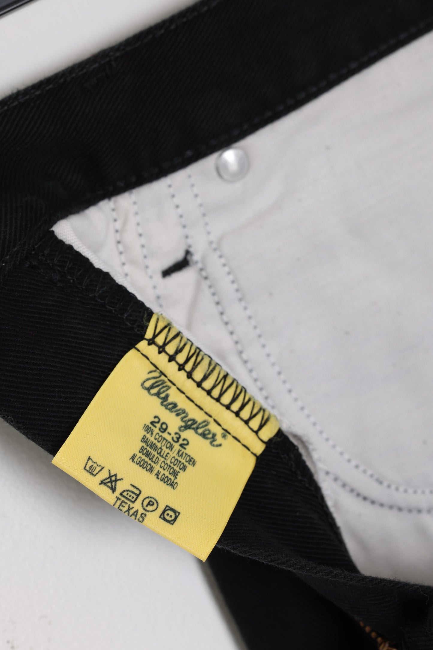 Post-1995, Overdyed Bull Denim, Cowboy-Cut, Wrangler Export Market Texas Program